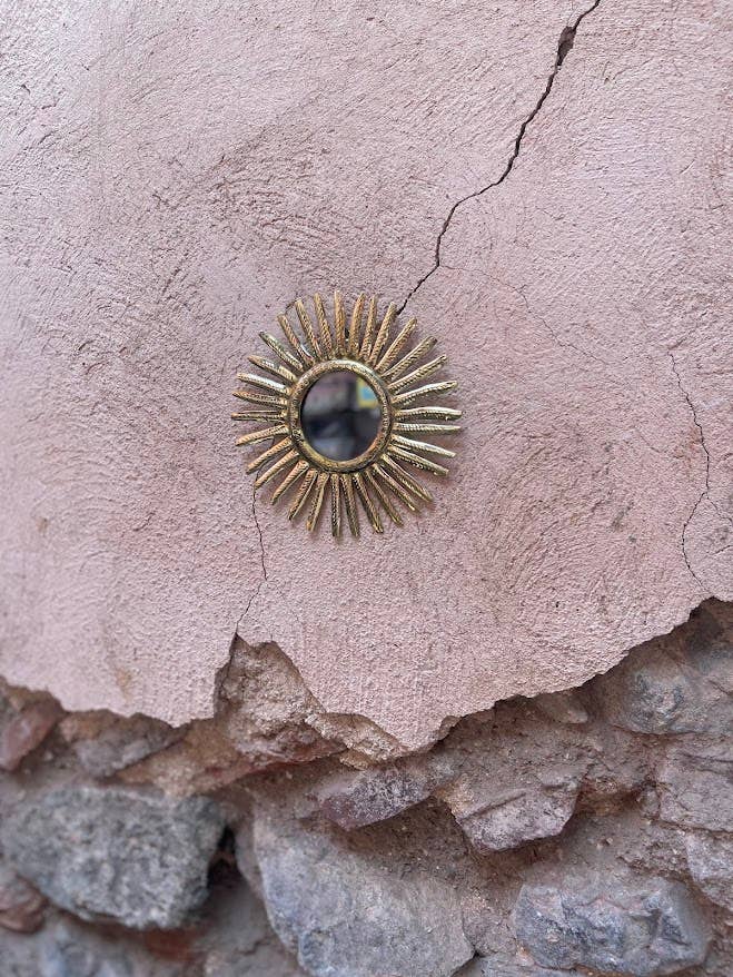 Miroir Sunny 2, Bronze