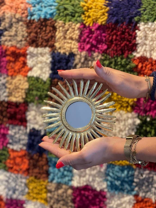 Miroir Sunny 2, Bronze