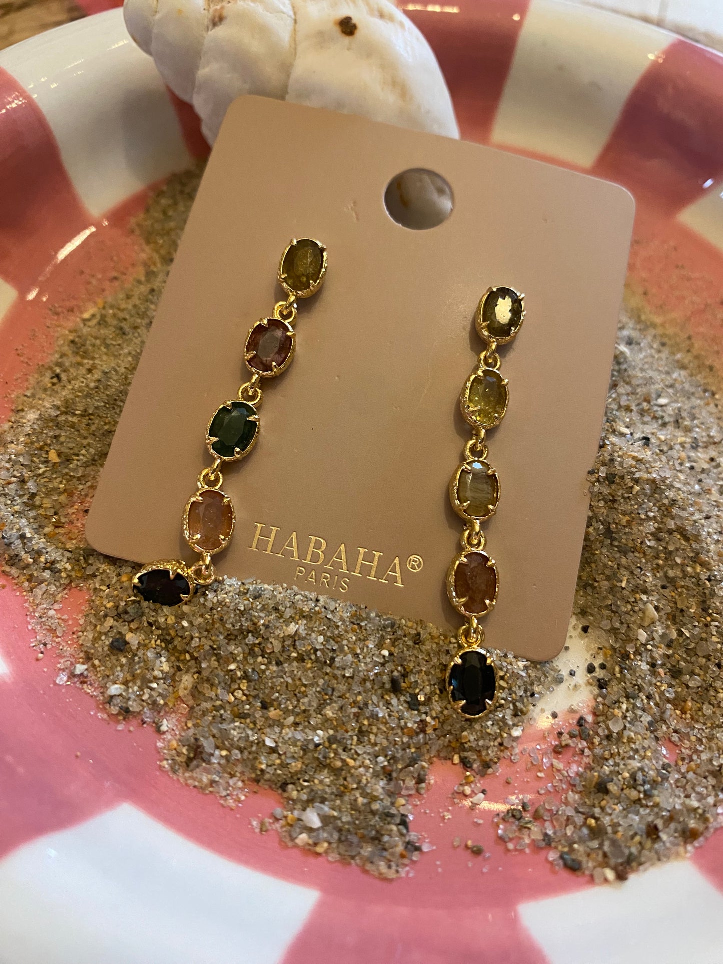 Boucles D’oreilles pendantes habaha