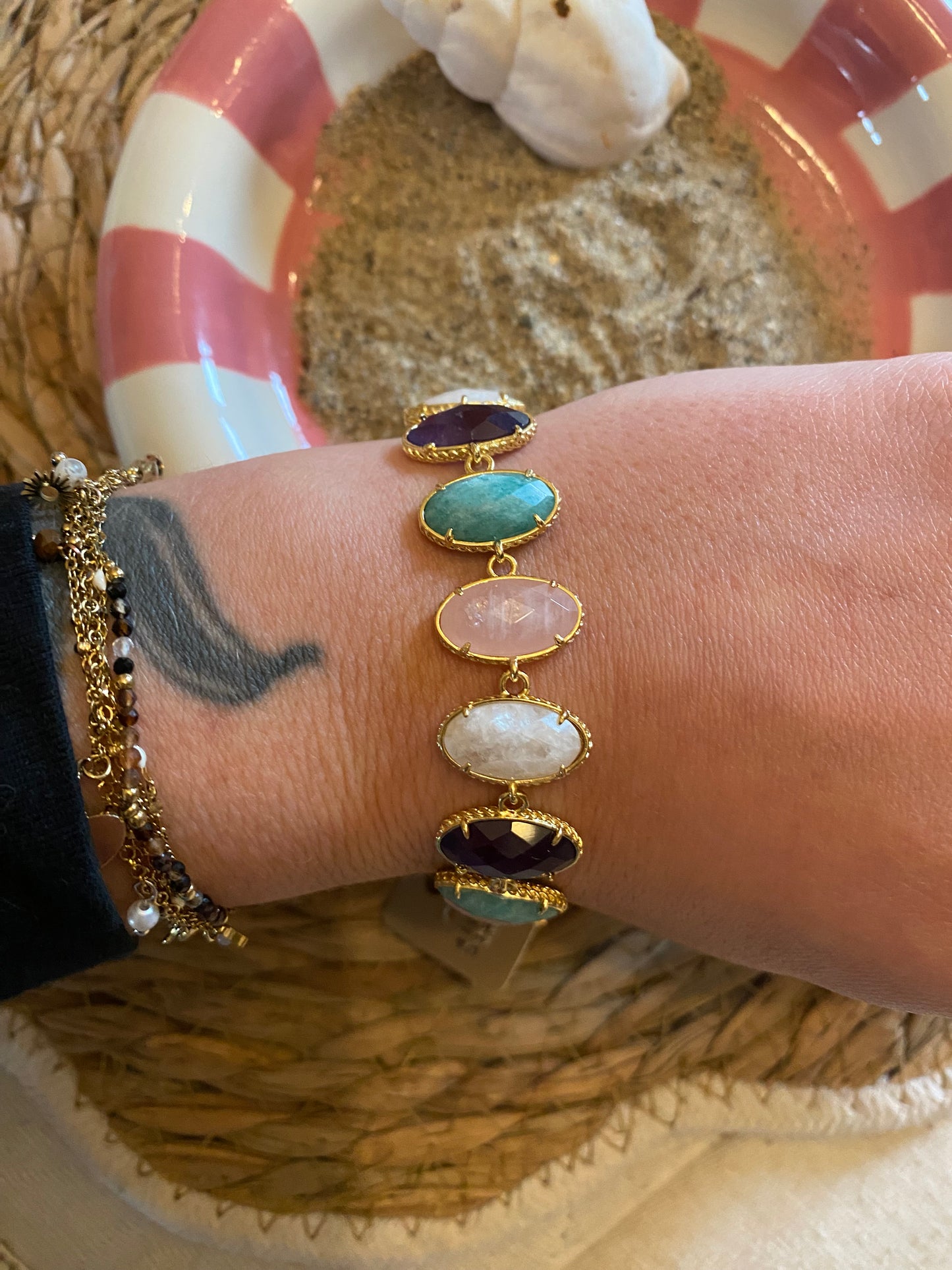 Bracelet habaha en pierres naturelles