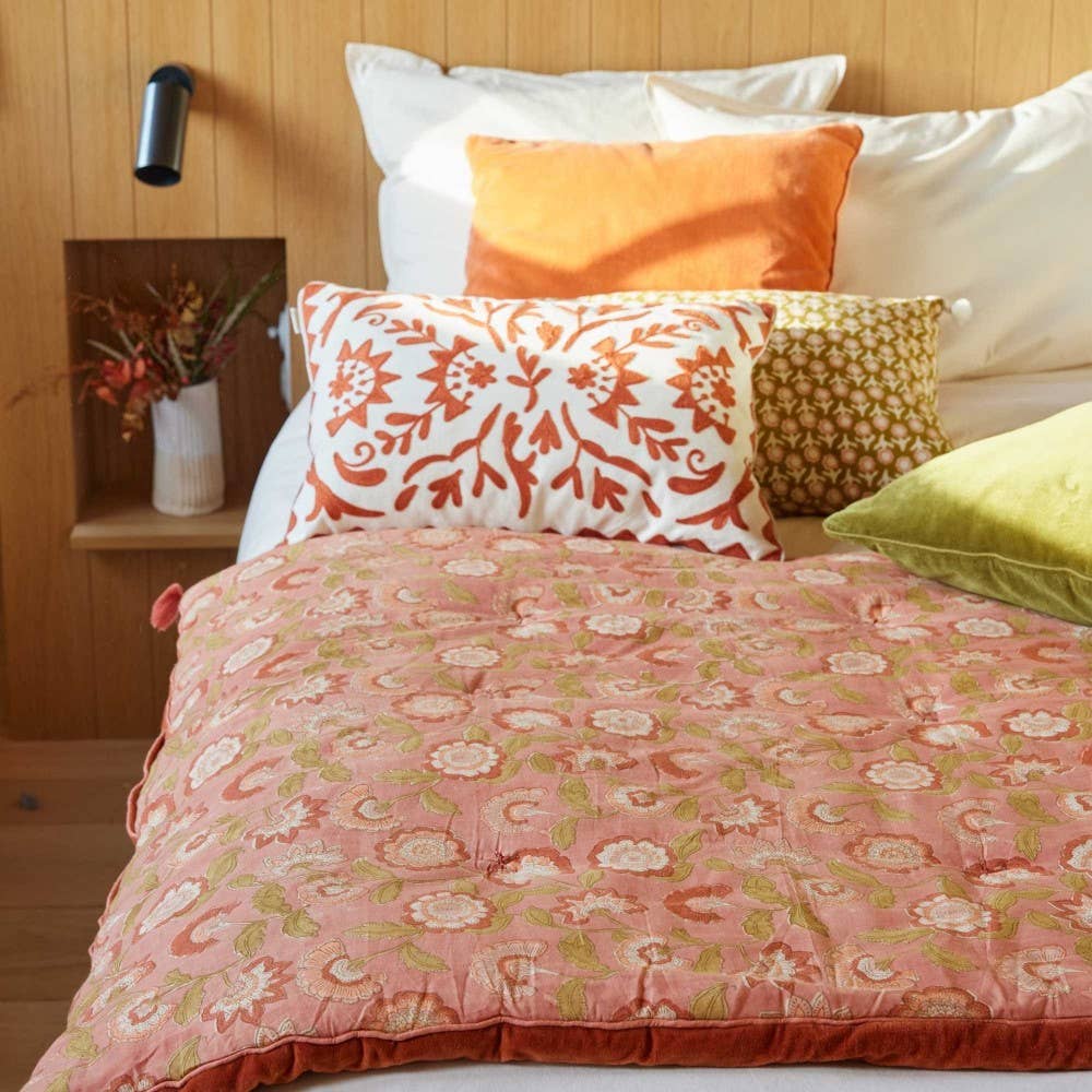 Bonheur du jour  Sofa Cover - Guapao Bois de Rose