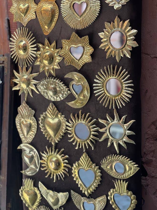 Miroir Sunny 2, Bronze