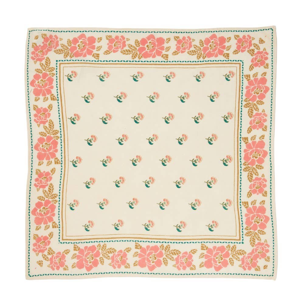 Bonheur du jour  Foulard Indien - Nur Ecru