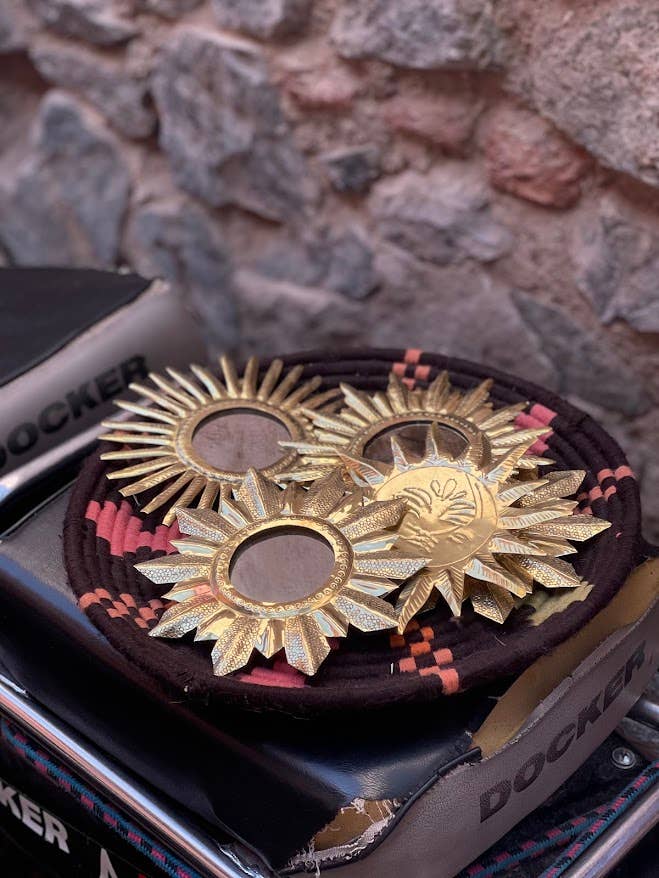 Miroir Sunny 2, Bronze