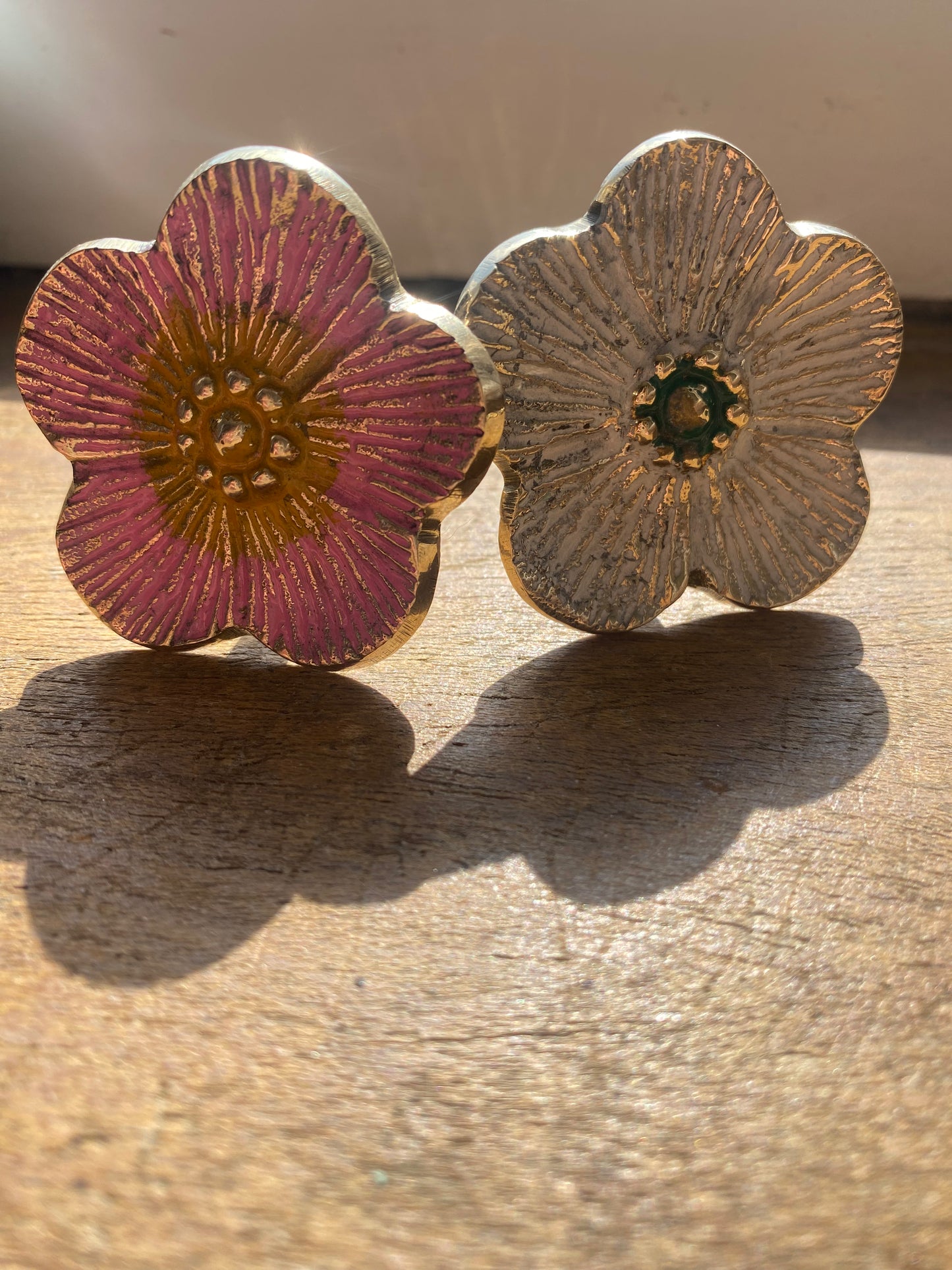 Bouton de porte flower