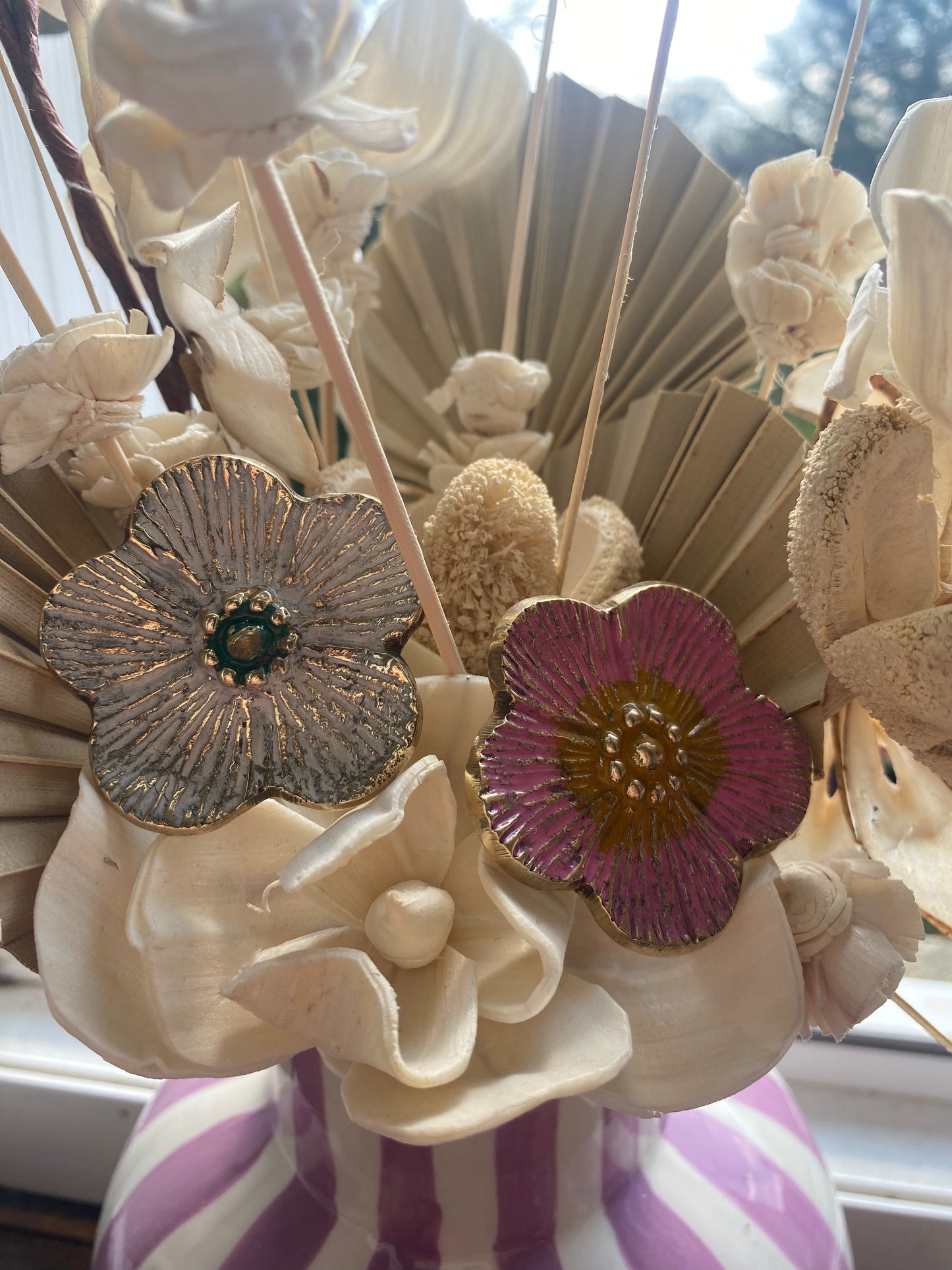 Bouton de porte flower