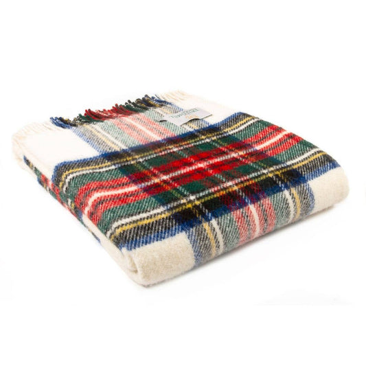 Plaid tweedmill en pure laine vierge Tartan Dress Stewart